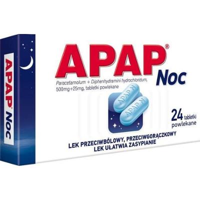 APAP Noc x 24 tabletki