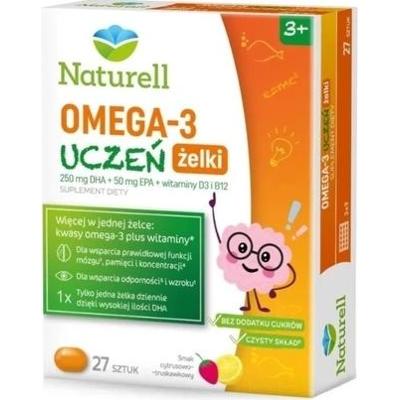 Naturell Omega 3 Uczeń żelki x 27 sztuk
