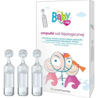 BABYCAP ampułki soli fizjologicznej 5ml x 10 sztuk