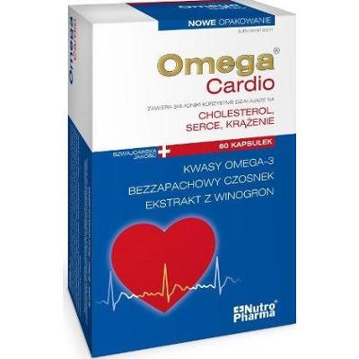 OMEGACardio + czosnek x 60 kapsułek
