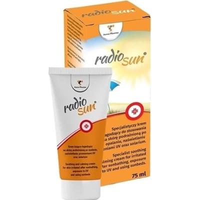 RADIOSUN Specjalistyczny Krem kojąco-łagodzący na skórę podrażnioną po opalaniu, naświetlaniu promieniami UV, solarium 75ml
