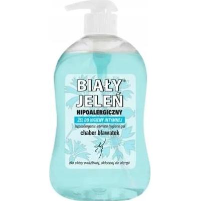 BIAŁY JELEŃ Hipoalergiczny żel do higieny intymnej z chabrem bławatkiem 500ml