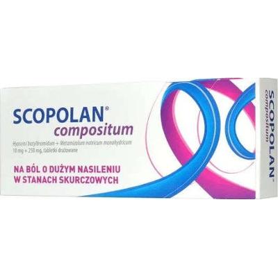 SCOPOLAN COMPOSITUM x 10 tabletek