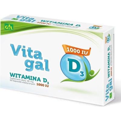 Vitagal Witamina D x 60 kapsułek