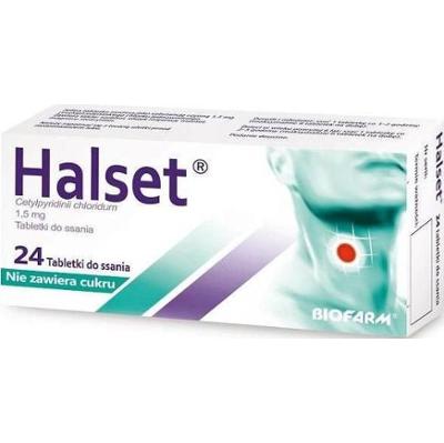 HALSET x 24 tabletki do ssania