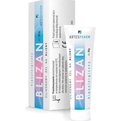 BLIZAN Silikonowy Żel na blizny 50g