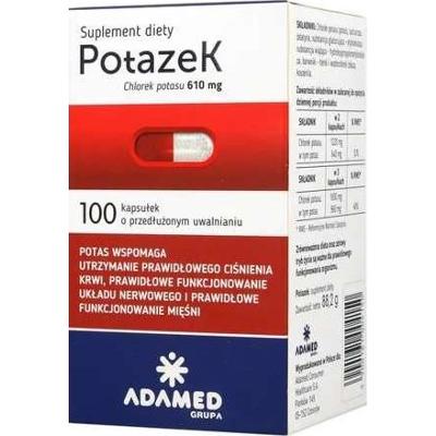 Potazek 610mg x 100 kapsułek