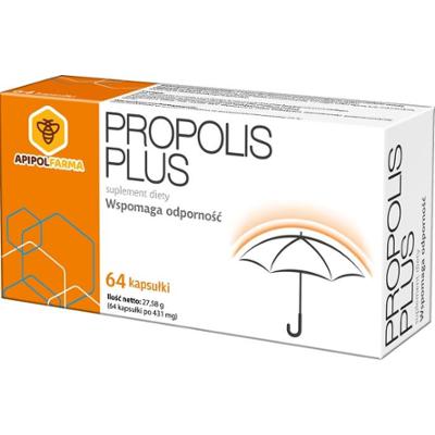 PROPOLIS PLUS x 64 kapsułki