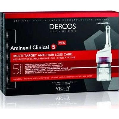 VICHY Dercos Aminexil Clinical 5 dla mężczyzn x 21 ampułek