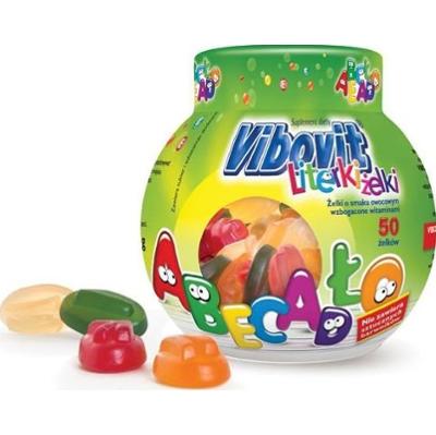 VIBOVIT Literki żelki owocowe z witaminami x 50 sztuk