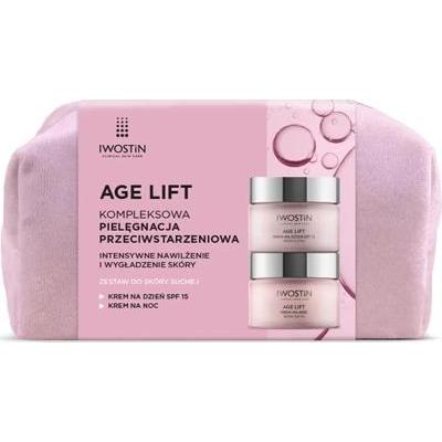 Iwostin Age Lift Kompleksowa Pielęgnacja Przeciwstarzeniowa Zestaw do skóry suchej Krem na dzień SPF15 50ml + Krem na noc 50ml