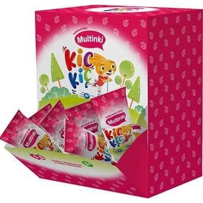 Multinki Kic-Kic lizak o smaku malinowym x 1 sztuka