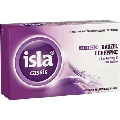 ISLA Cassis smak porzeczkowy x 60 pastylek