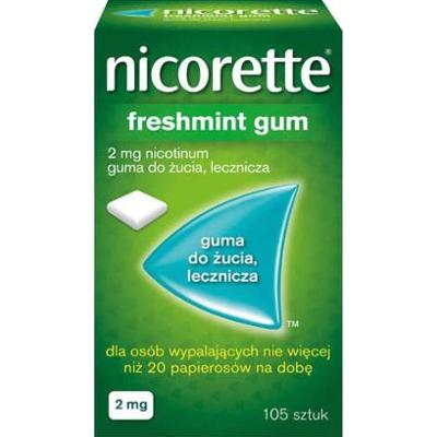 NICORETTE Freshmint 2mg x 105 gum