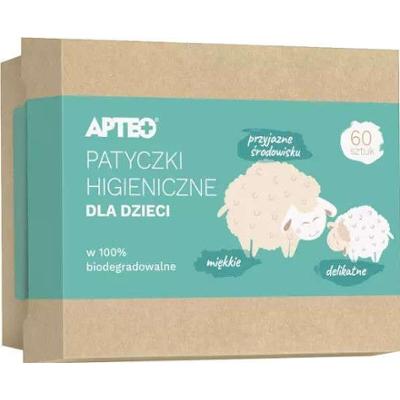APTEO CARE Patyczki higieniczne dla dzieci x 55 sztuk