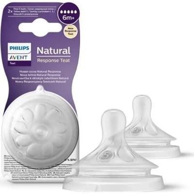 AVENT NATURAL Smoczek do gęstego pokarmu 6m+ x 2 sztuki SCY966/02