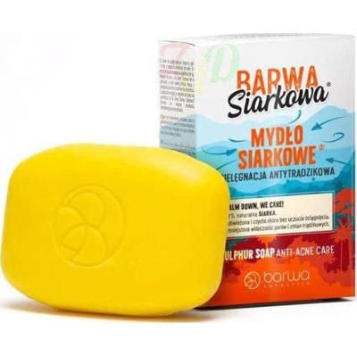 BARWA Mydło siarkowe antybakteryjne 100g
