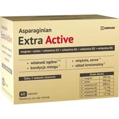 Asparaginian Extra Active x 60 tabletek