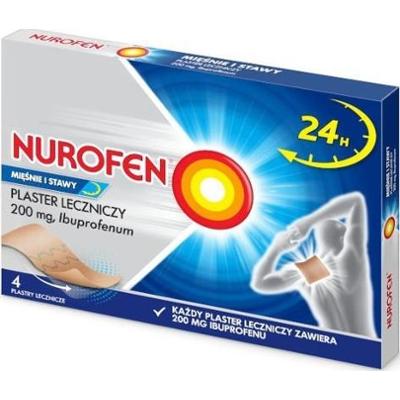 Nurofen Mięśnie i Stawy plastry lecznicze x 4 sztuki