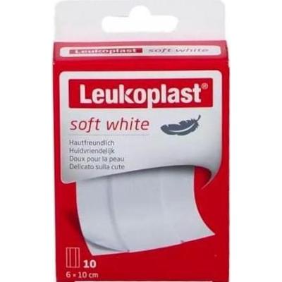 Leukoplast Soft plastry 6 x 10cm x 10 sztuk