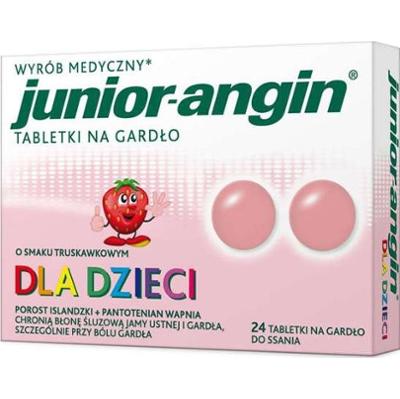 JUNIOR-Angin x 24 tabletki do ssania