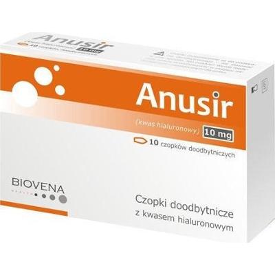 Anusir czopki x 10 sztuk