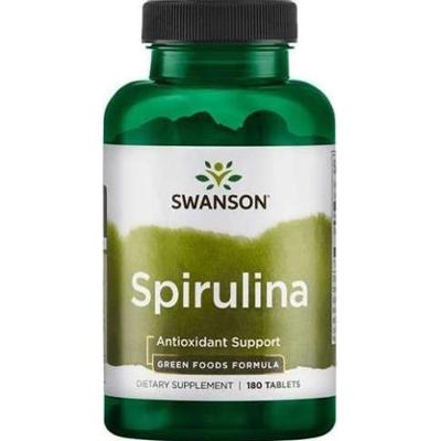 SWANSON Spirulina 500mg x 180 tabletek