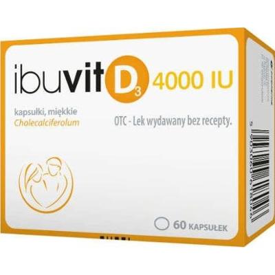 Ibuvit D3 4000 IU x 60 kapsułek