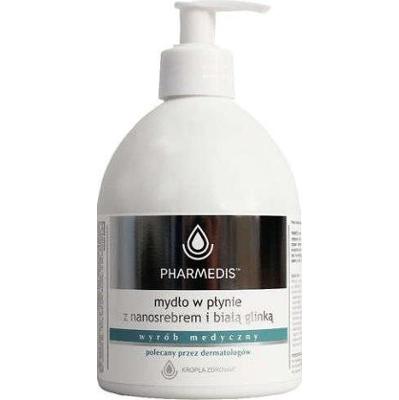 Pharmedis Mydło w płynie z nanosrebrem i białą glinką 500ml