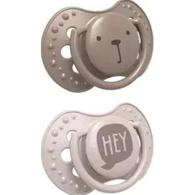 LOVI Smoczek silikonowy dynamiczny 0-3m Hey Girl x 2 sztuki 22/885