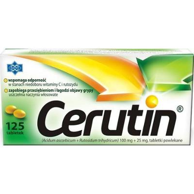 CERUTIN x 125 tabletek