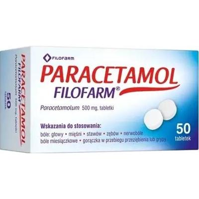 Paracetamol Filofarm 500mg x 50 tabletek