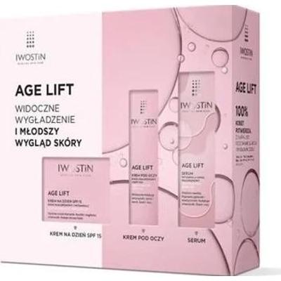 Iwostin Age Lift Zestaw Krem na dzień do skóry normalnej i mieszanej SPF15 50ml + Krem pod oczy 15ml + Serum przeciwzmarszczkowe 30ml