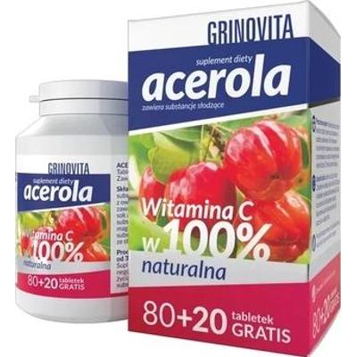 Acerola Gripovita x 100 tabletek do ssania