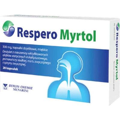 Respero Myrtol 300mg x 20 kapsułek