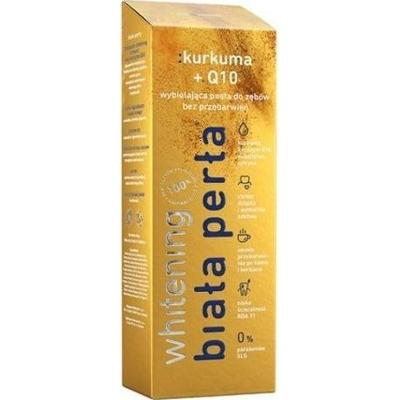 BIAŁA PERŁA Pasta z kurkumą i Q10 75ml