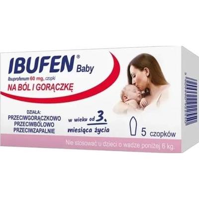 Ibufen Baby 60mg x 5 czopków