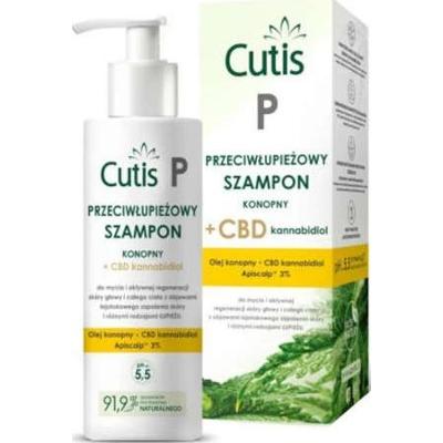 Cutis P przeciwłupieżowy szampon konopny + CBD 150ml