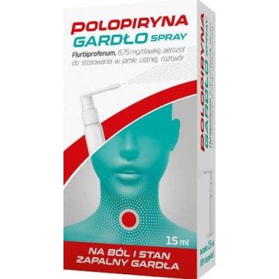 Polopiryna Gardło Spray 15ml