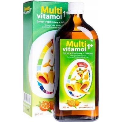 MULTIVITAMOL 1+ płyn 500ml - krótka data