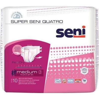SENI Quatro super medium AIR pieluchomajtki x 10 sztuk