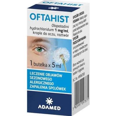 Oftahist 1mg/ml krople do oczu 5ml