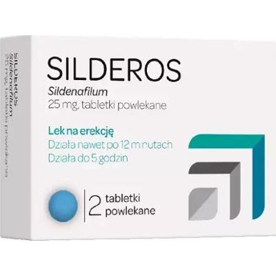 Silderos 25mg x 2 tabletki
