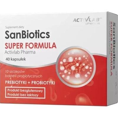 SanBiotics Super Formuła x 40 kapsułek