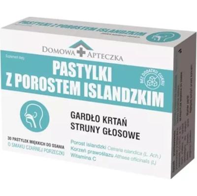Pastylki z Porostem islandzkim x 30 pastylek