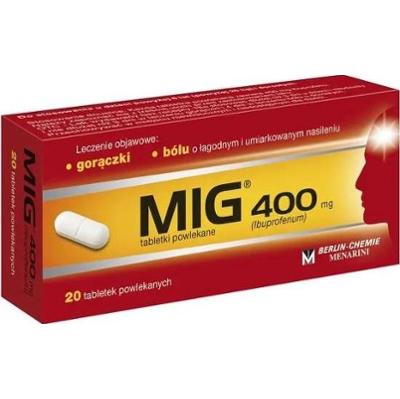 MIG 400mg x 20 tabl.