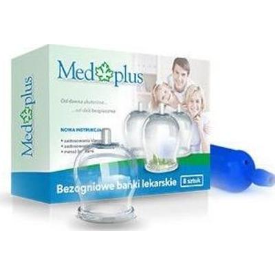 BAŃKI BEZOGNIOWE LEKARSKIE x 8 sztuk + pompka
