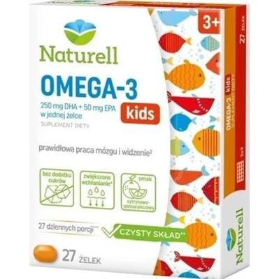 Naturell Omega-3 Kids żelki x 27 sztuk