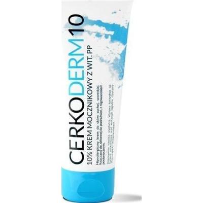 CERKODERM 10 Krem mocznikowy 10% z witaminą PP 75ml