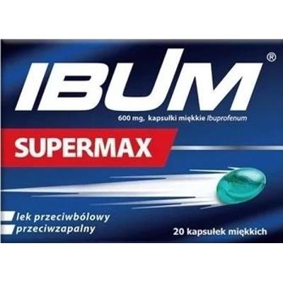IBUM Supermax 0,6g x 20 kapsułek